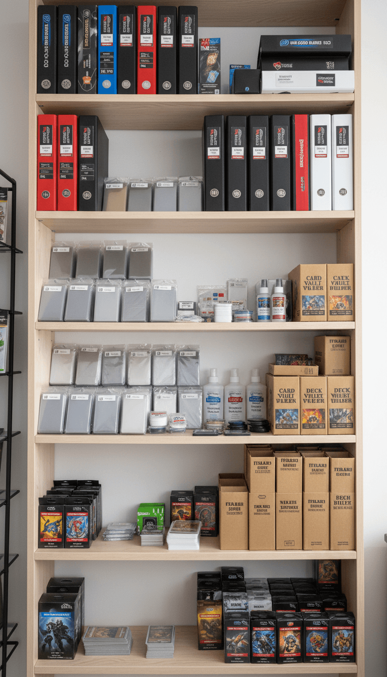 Hobby supplies and card care accessories