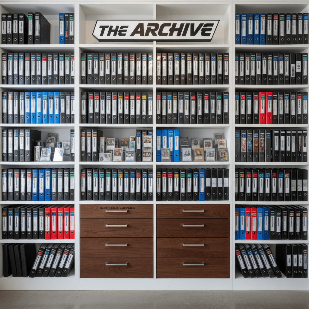 Hobby supplies and storage solutions for collectors